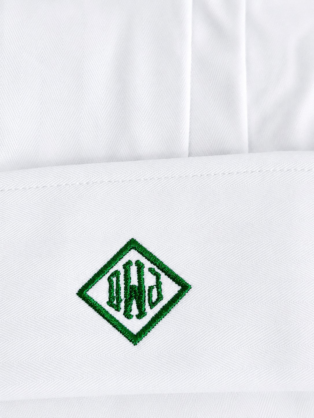 Cuff Embroidery for Dress Shirts