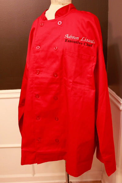 Personalized Chef Coat