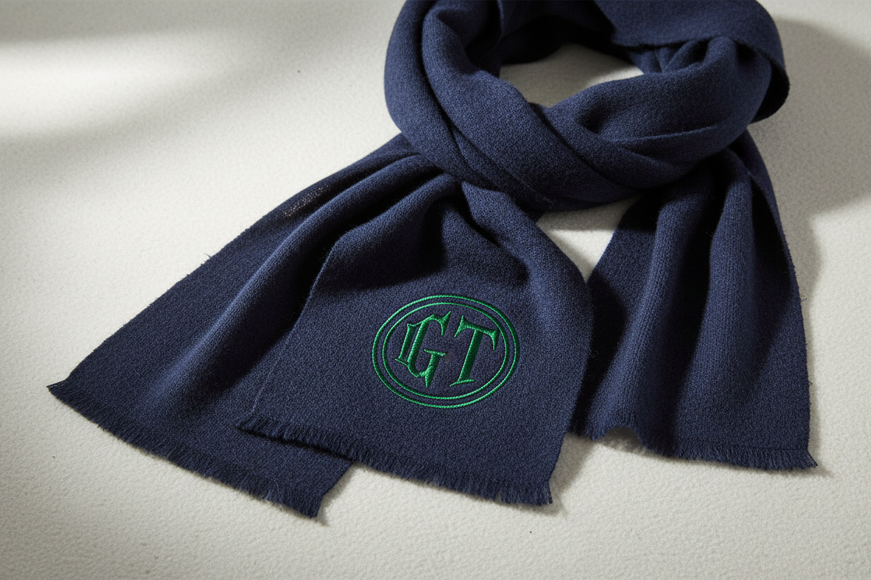 Monogrammed Scarf Personalized Gifts for Men