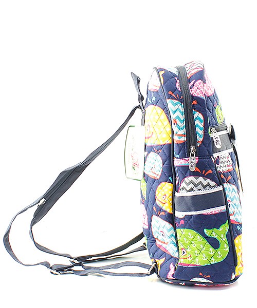 Quilted Whale backpack - Atlanta Monogram