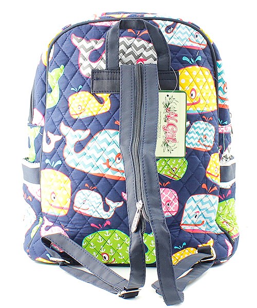 Quilted Whale backpack - Atlanta Monogram