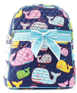 Quilted Whale backpack - Atlanta Monogram