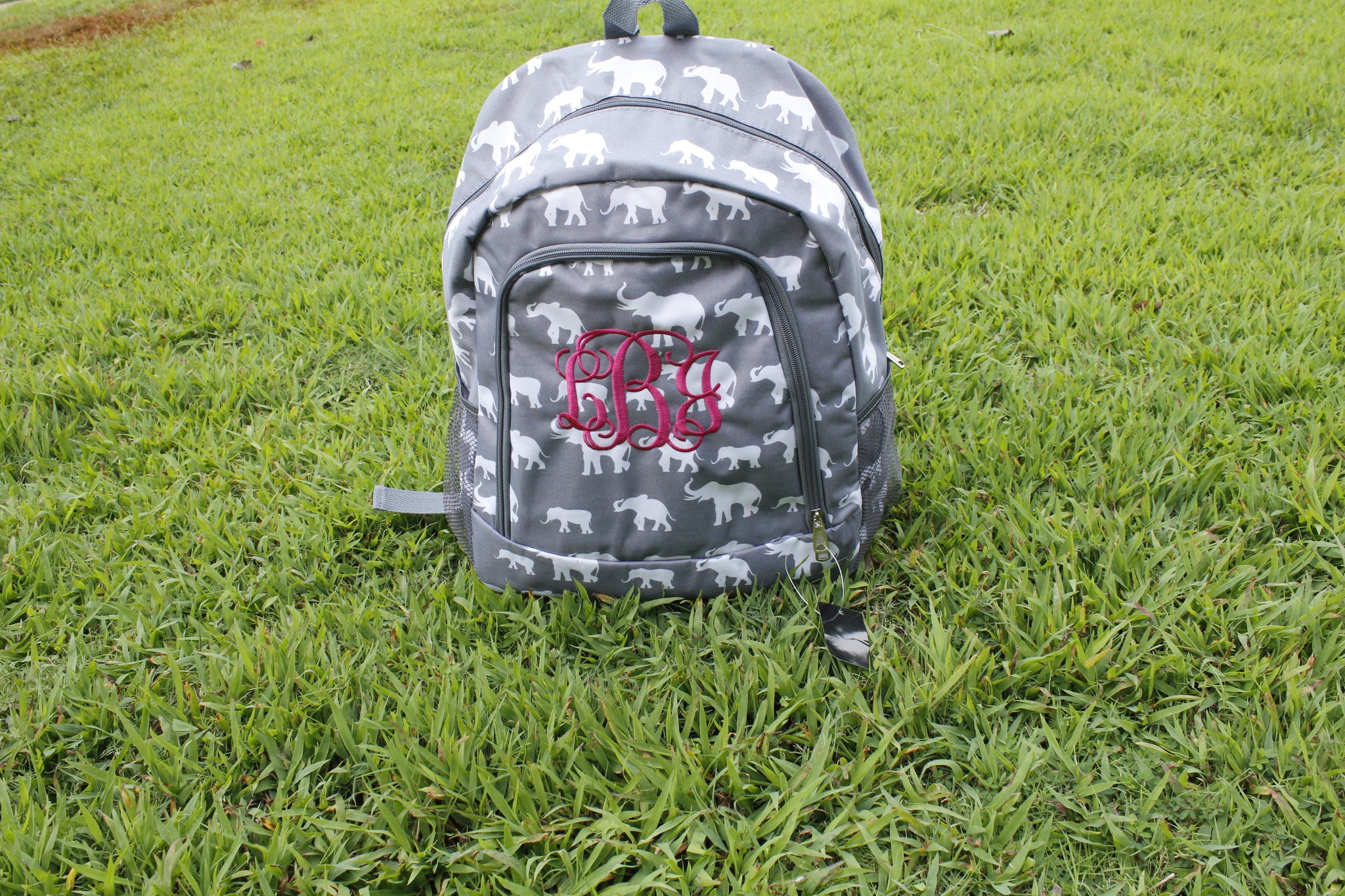 Grey Elephants backpack - Atlanta Monogram