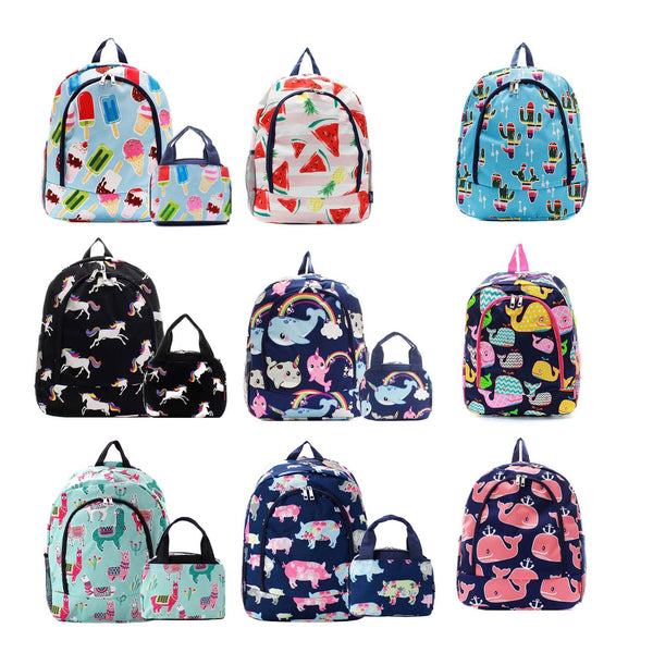 Monogrammed backpack llama backpack unicorn backpack popsicle backpack cactus backpack watermelon backpack whale backpack pig backpack