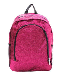 Pink Glitter backpack monogrammed personalized backpack Monogrammed glitter backpack back to school personalized glitter backpack