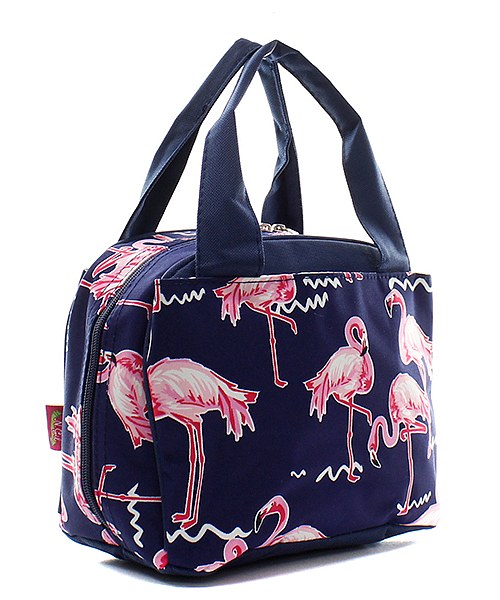 Flamingo Lunch Bag - Atlanta Monogram